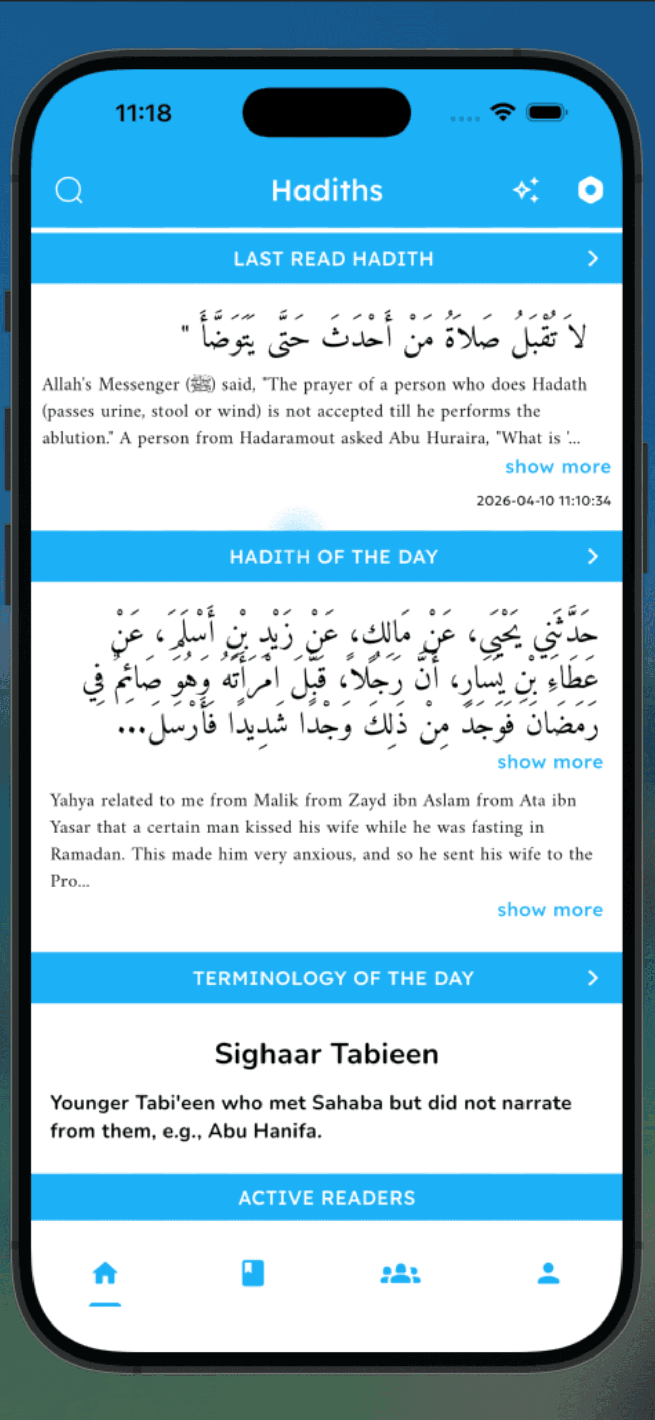 Hadith Collection app screenshot 15